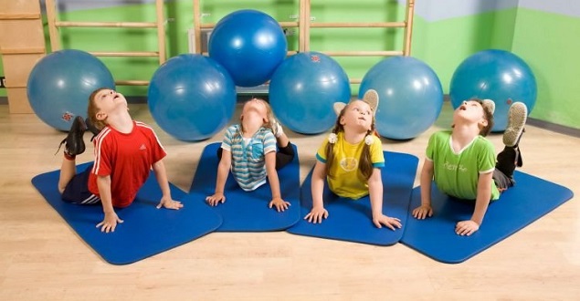 Фитнес для трехлетних детей